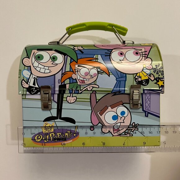 Vintage Fairly Odd Parents Nickelodeon tin lunchbox - Picture 8 of 10